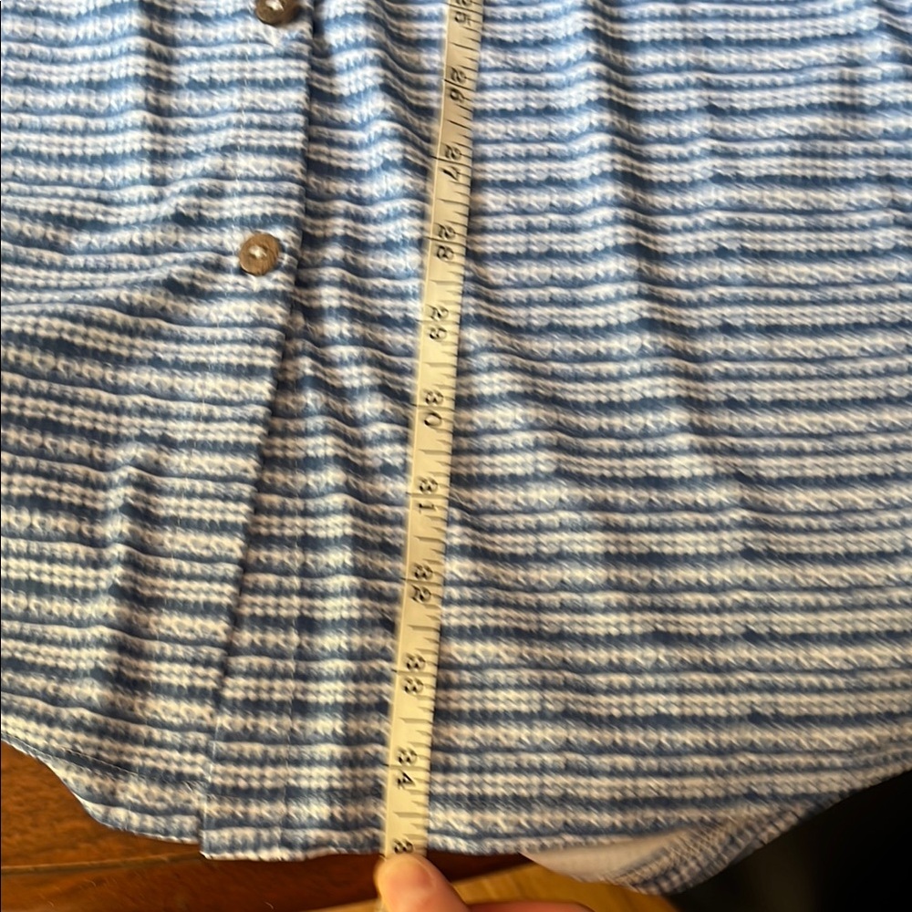Cabana Life Blue Patterned “Charleston” Shirt Dress S - Picture 11 of 15